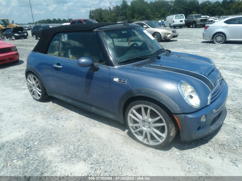 mini cooper 2005 wmwrh33545tf85387