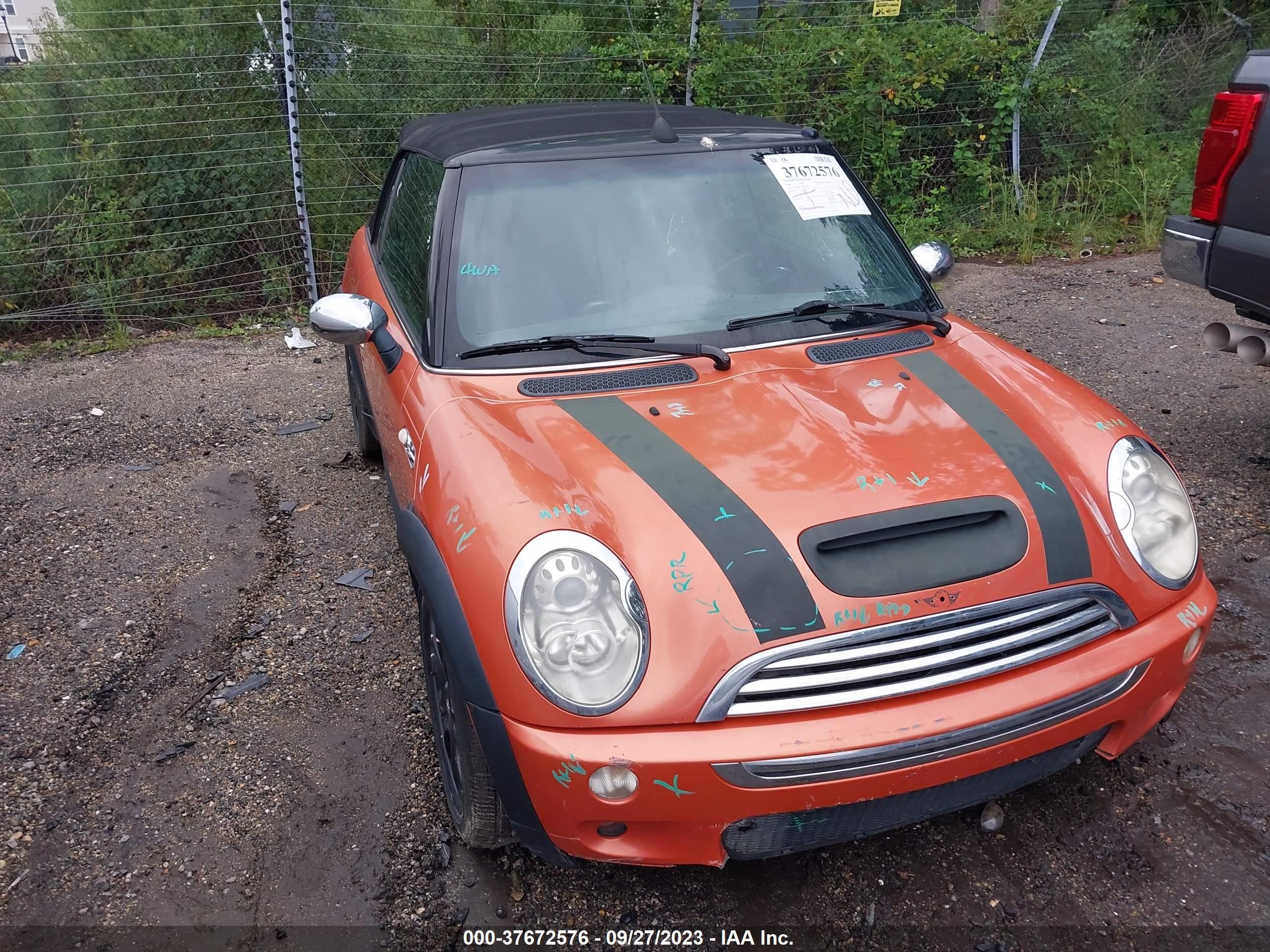 mini cooper 2006 wmwrh33546tf86217