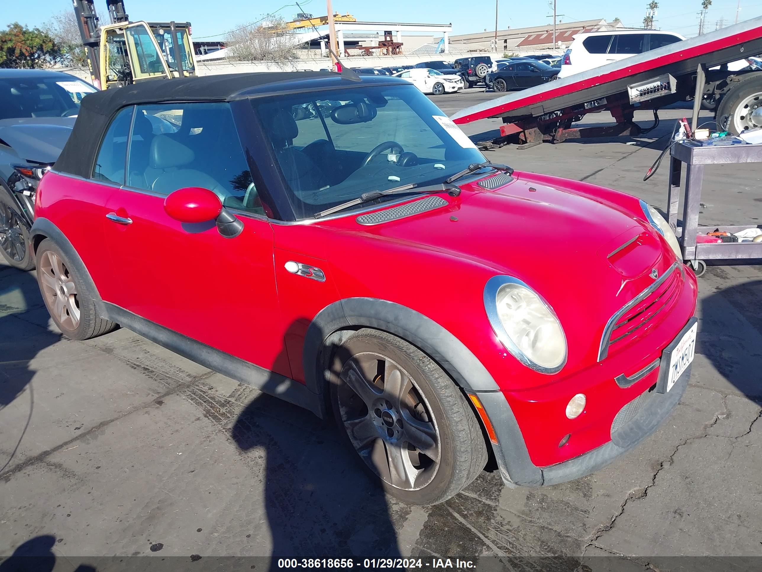 mini cooper 2007 wmwrh33577tl95356