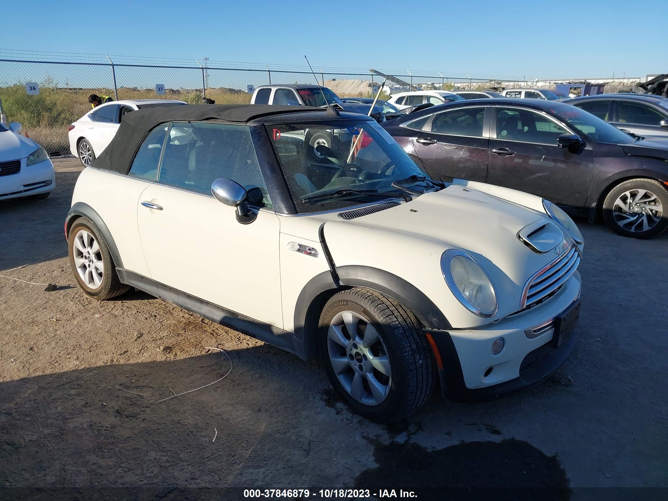 mini cooper 2006 wmwrh33586tf86835