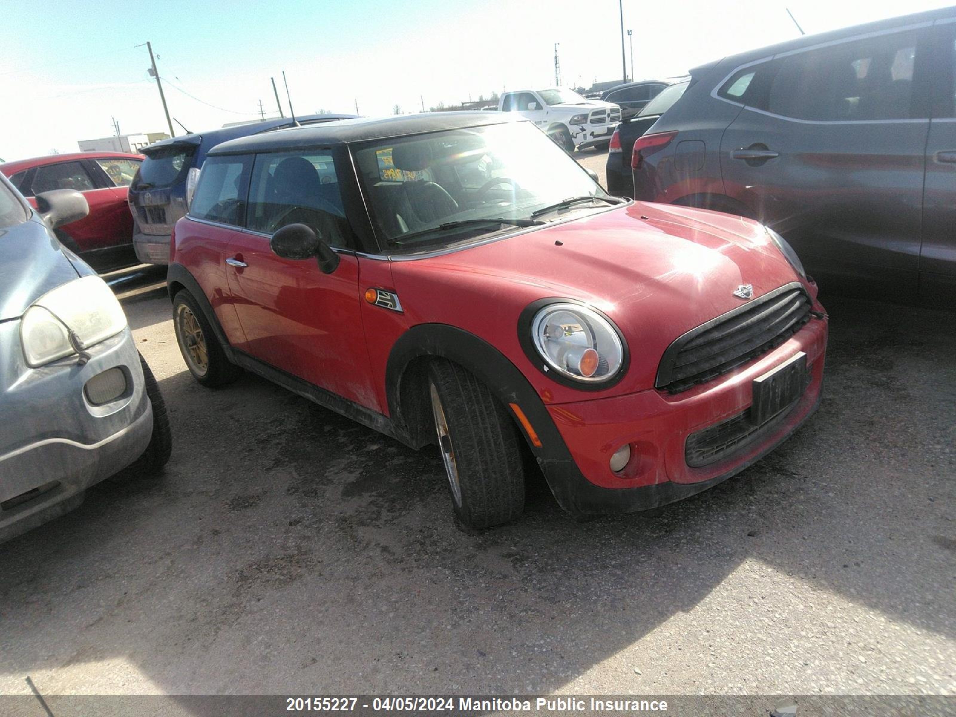 mini cooper 2013 wmwsu3c54dt371895