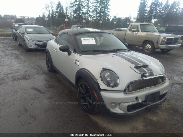 mini cooper coupe 2012 wmwsx3c55ct154796