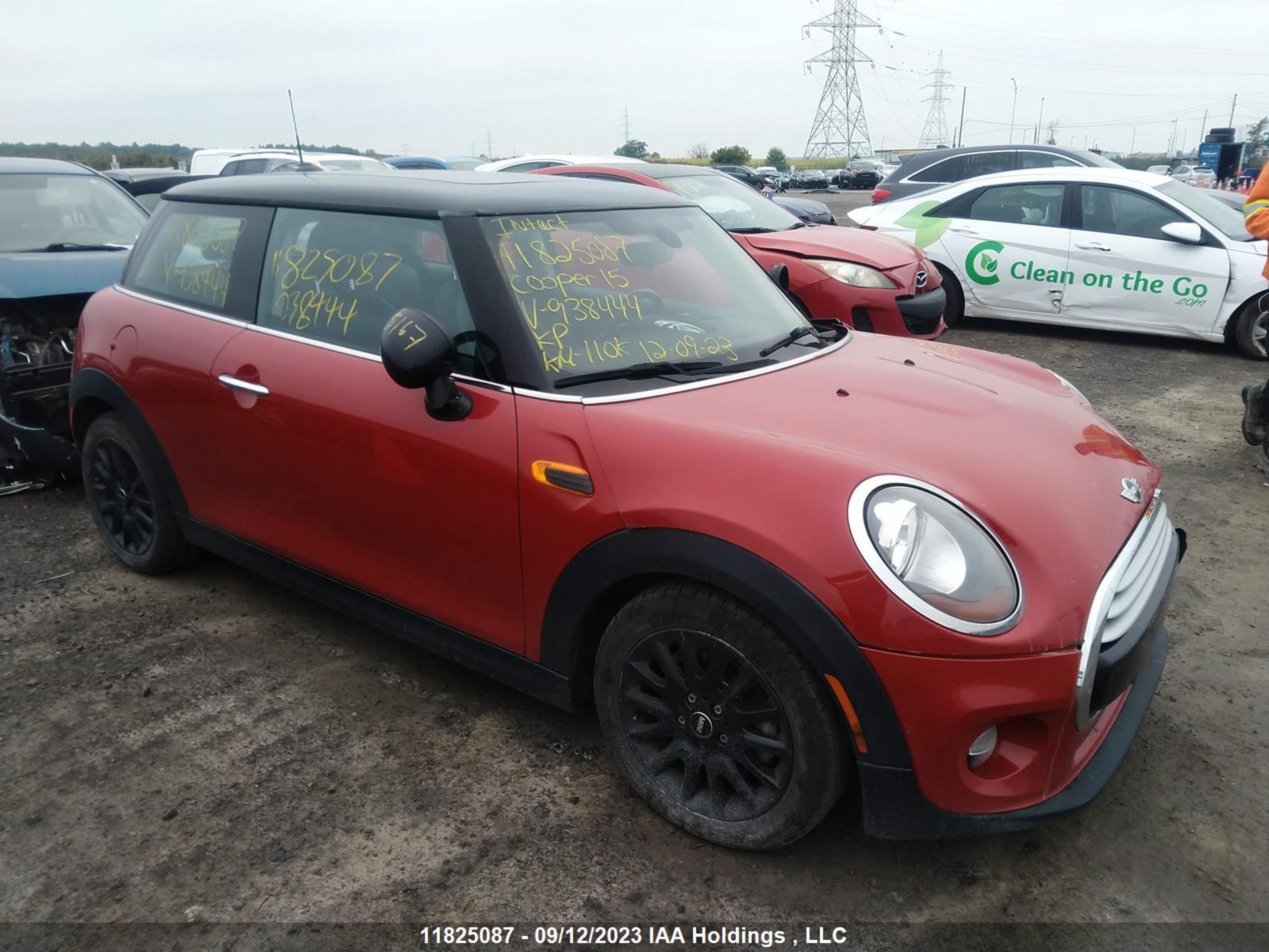 mini hard top 2015 wmwxm5c57ft938444