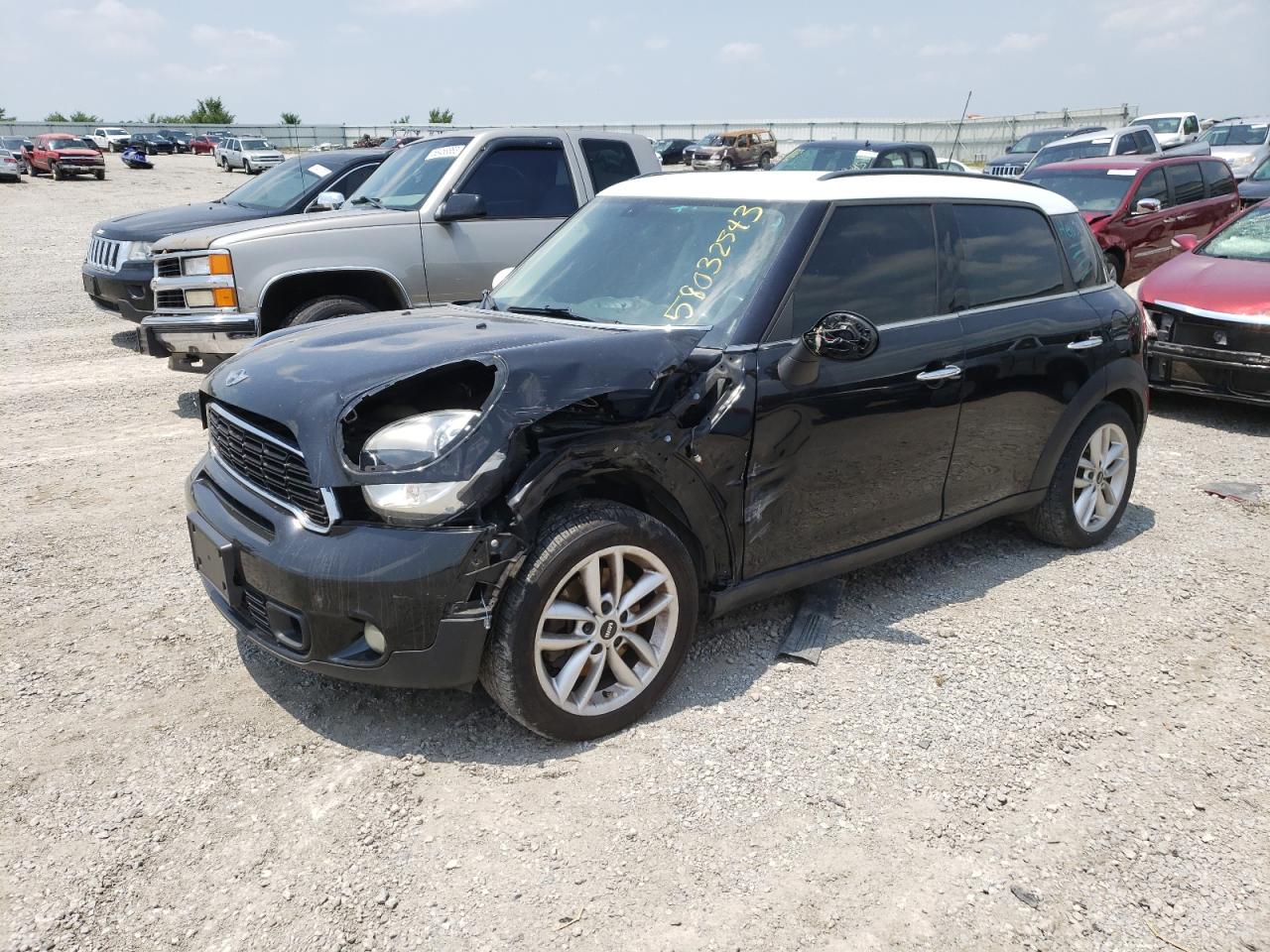 mini cooper 2012 wmwzc3c50cwl87249