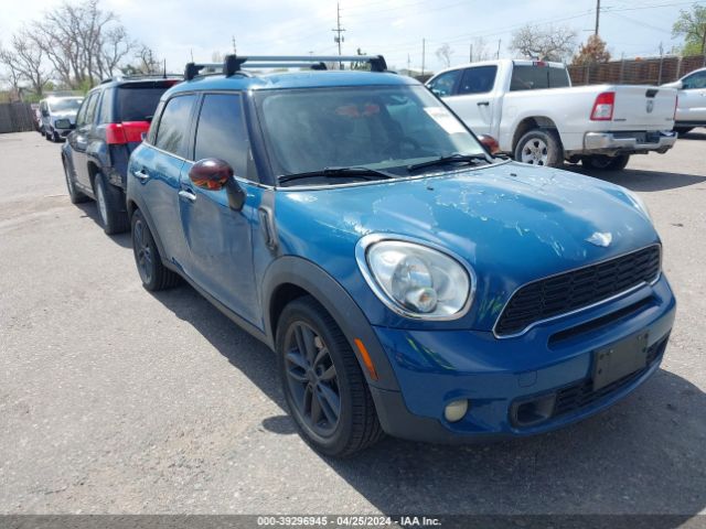 mini cooper s countryman 2012 wmwzc3c50cwm26616