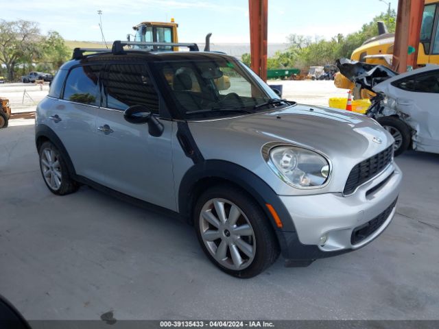 mini cooper s countryman 2011 wmwzc3c53bwl78236