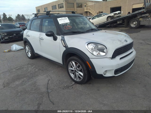 mini cooper countryman 2012 wmwzc3c54cwl80966