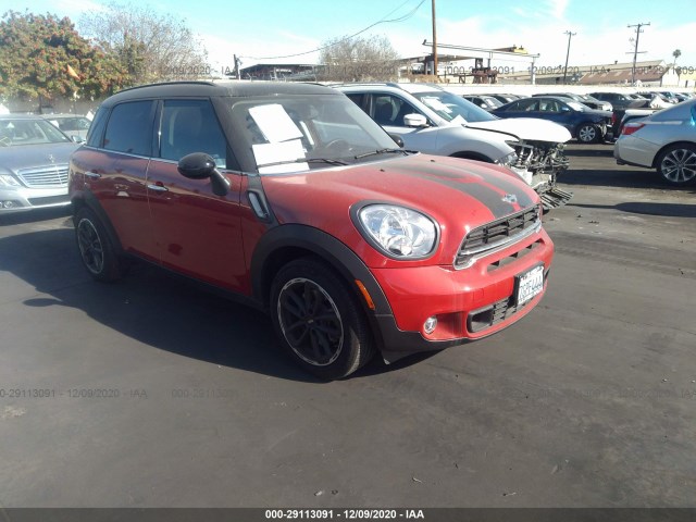 mini cooper countryman 2015 wmwzc3c54fwt01882