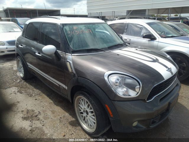 mini cooper countryman 2012 wmwzc3c55cwl85769