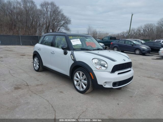 mini cooper s countryman 2012 wmwzc3c56cwl85411