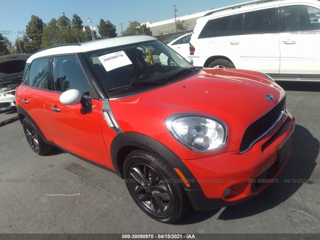 mini cooper countryman 2011 wmwzc3c57bwh98472