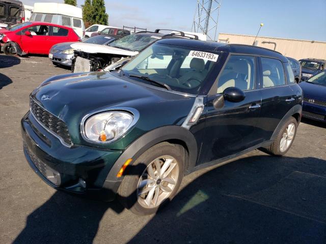 mini cooper s c 2011 wmwzc3c58bwl78958