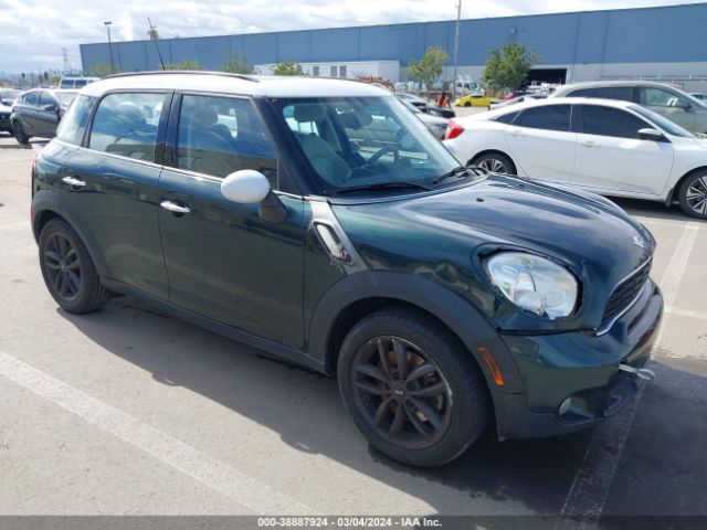 mini cooper s countryman 2012 wmwzc3c58cwl82347