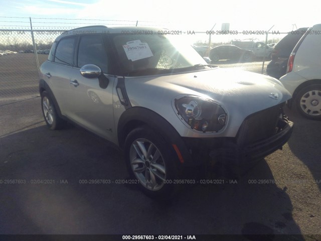 mini cooper countryman 2013 wmwzc5c51dwm16271