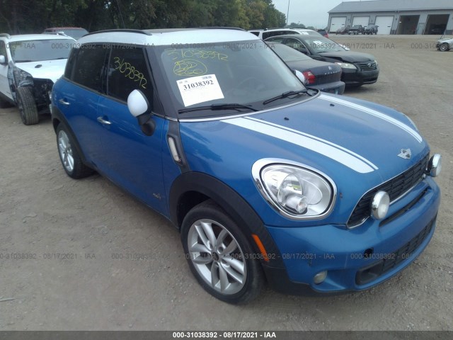 mini cooper countryman 2012 wmwzc5c59cwl59901