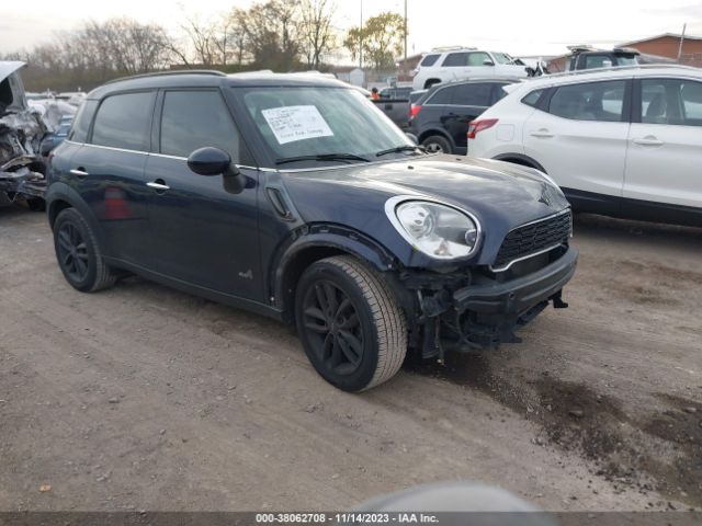 mini cooper s countryman 2012 wmwzc5c5xcwl57607