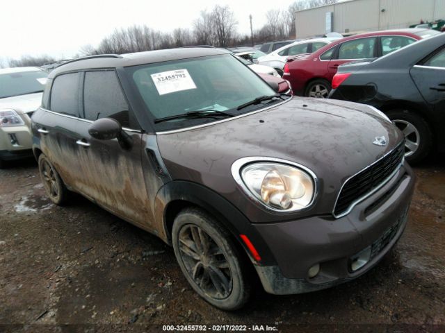 mini cooper s countryman 2012 wmwzc5c5xcwl58448