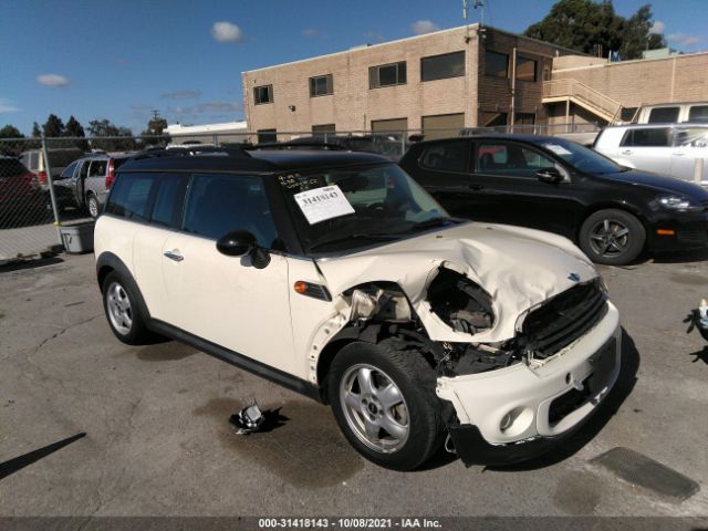 mini cooper clubman 2011 wmwzf3c53bty00465