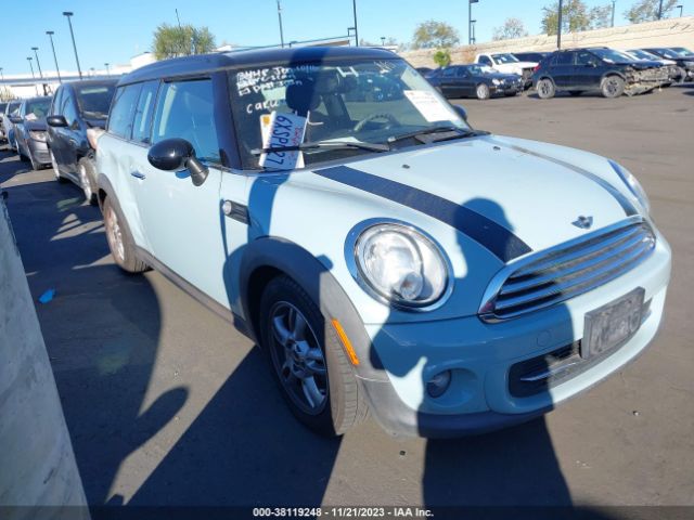 mini cooper clubman 2013 wmwzf3c55dt489723