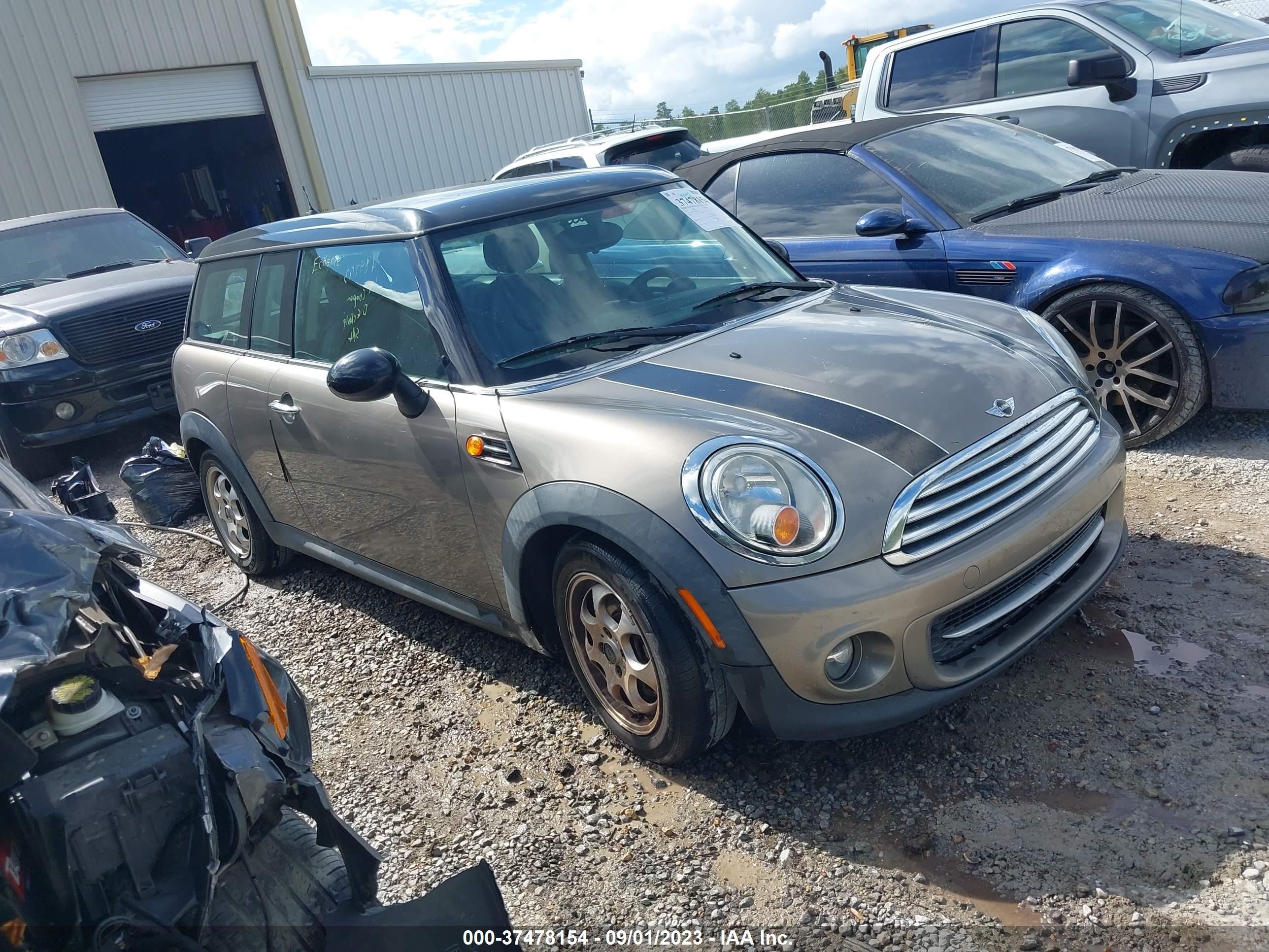 mini clubman 2012 wmwzf3c58ct489293