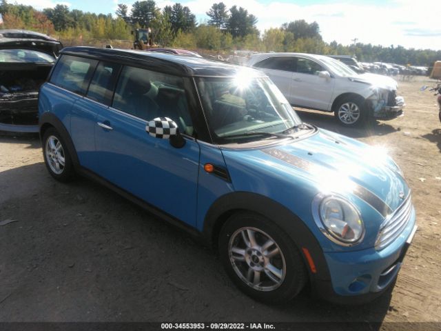 mini cooper clubman 2013 wmwzf3c58dt491501