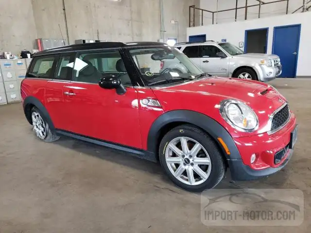 mini clubman 2013 wmwzg3c50dty32953