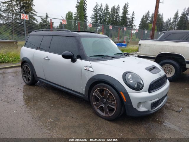 mini cooper s clubman 2011 wmwzg3c54bty36615