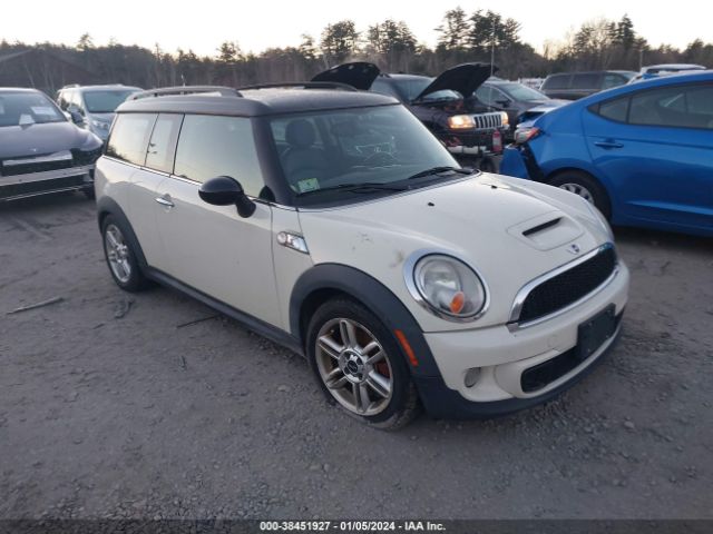 mini cooper s clubman 2011 wmwzg3c55bty35991