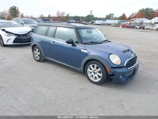 mini cooper s clubman 2011 wmwzg3c58bty36195