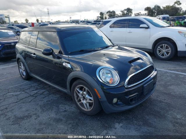 mini cooper s clubman 2012 wmwzg3c59cty32111