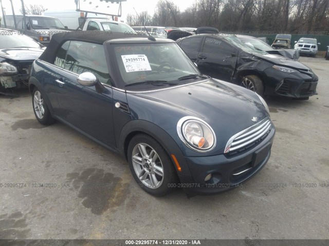 mini cooper convertible 2011 wmwzn3c52bt133729