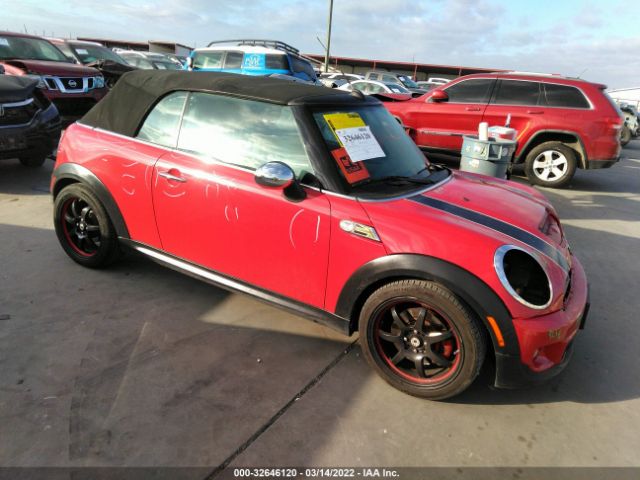 mini cooper convertible 2012 wmwzp3c51ct249824