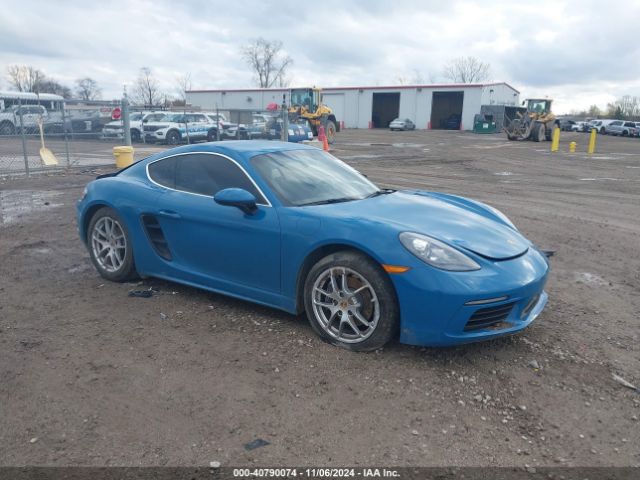 porsche 718 cayman 2018 wp0aa2a80js260082