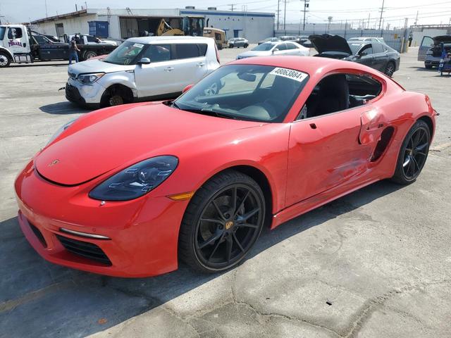 porsche cayman 2022 wp0aa2a81ns255608