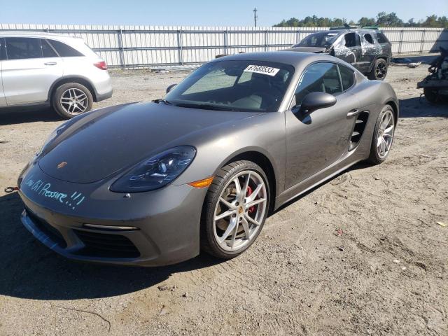 porsche cayman bas 2021 wp0aa2a82ms260105