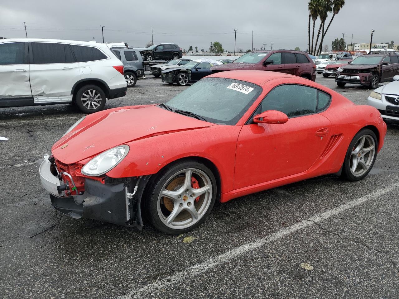 porsche cayman 2007 wp0ab29867u783234