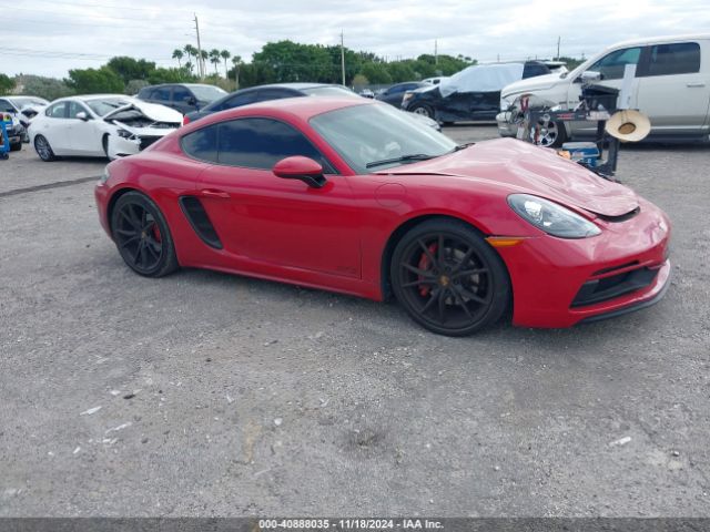 porsche 718 cayman 2018 wp0ab2a80jk279454