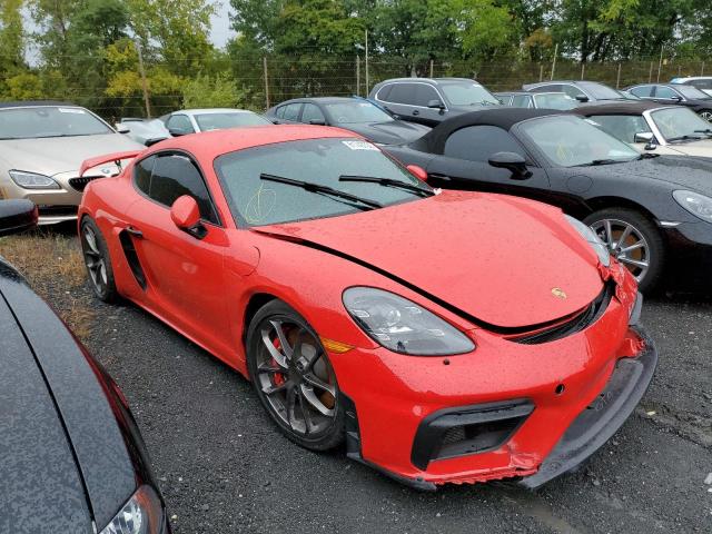 porsche cayman gt4 2021 wp0ac2a82ms289243