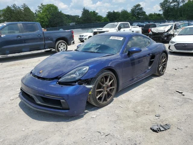 porsche cayman gts 2022 wp0ad2a81ns268351