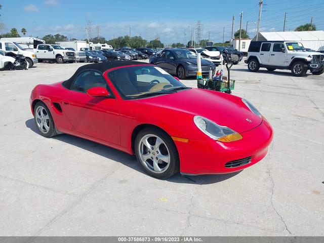 porsche boxster 2002 wp0ca29802u621572