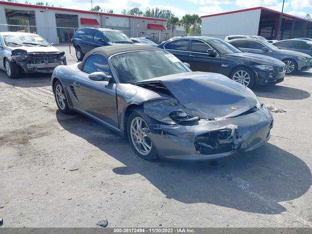 porsche boxster 2006 wp0ca298x6u711382