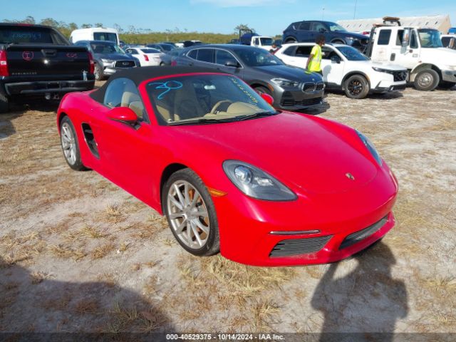 porsche 718 boxster 2017 wp0ca2a89hs220599