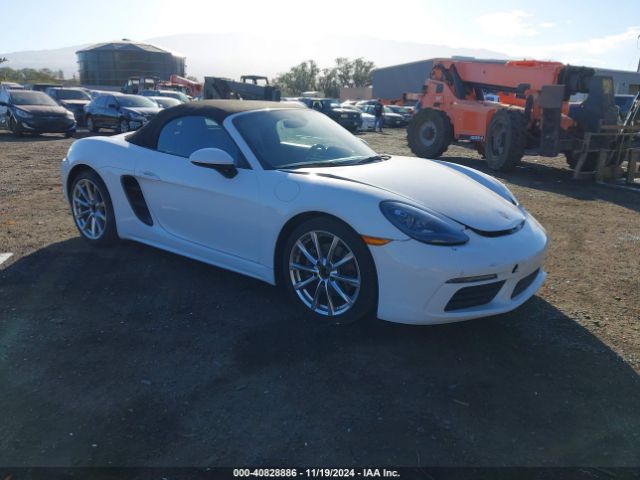 porsche 718 boxster 2018 wp0ca2a8xjs210766