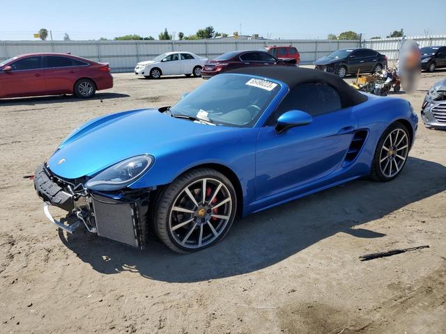 porsche boxster 2018 wp0cb2a83js228460