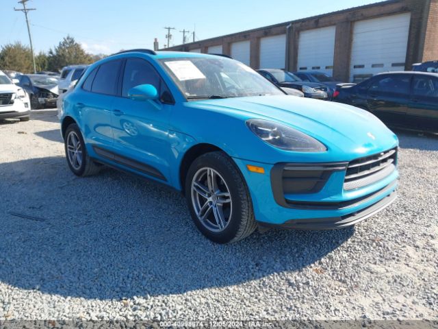 porsche macan 2022 wp1aa2a51nlb09997