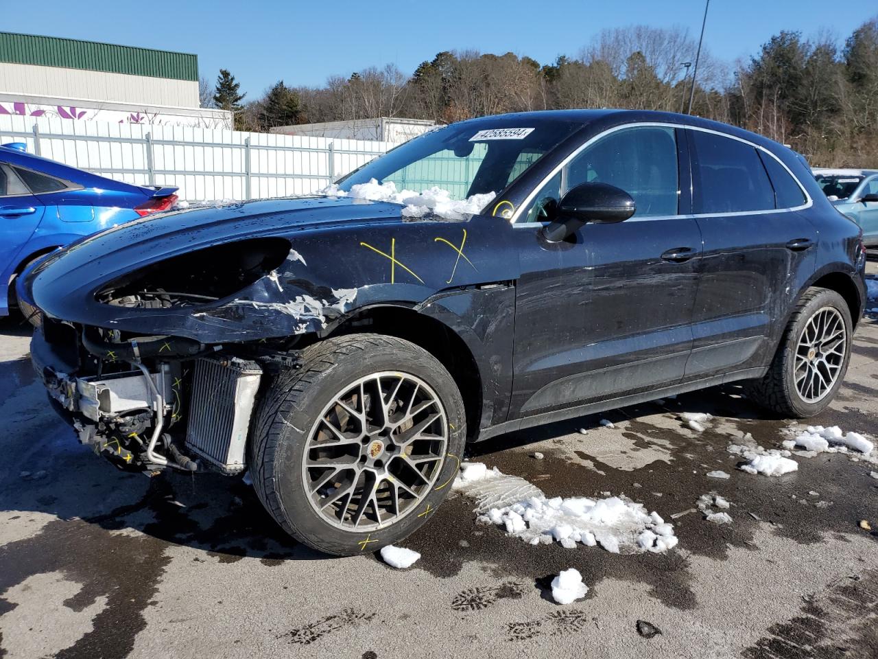 porsche macan 2016 wp1ab2a53glb41995