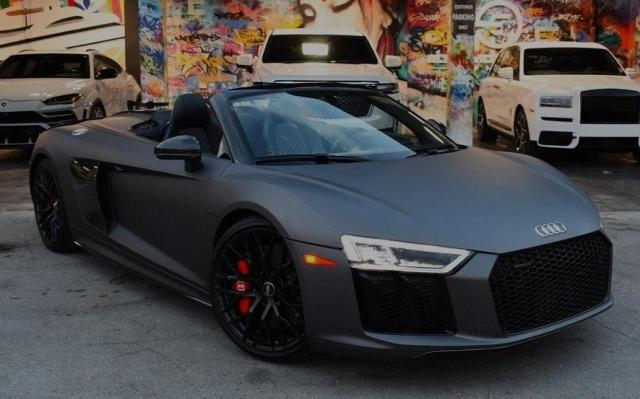 audi r8 spyder 2018 wua4bcfx6j7902245