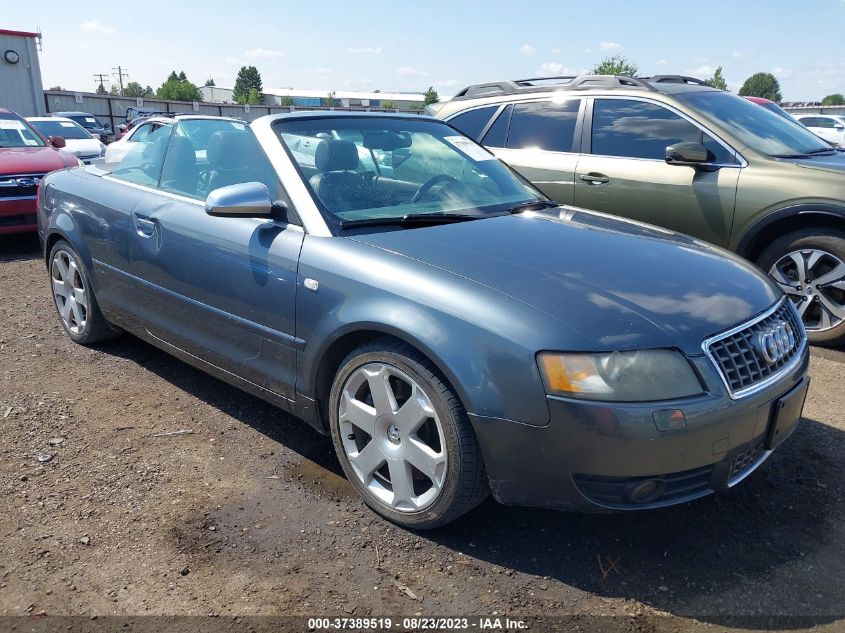 audi s4 2005 wuarl48h15k901523