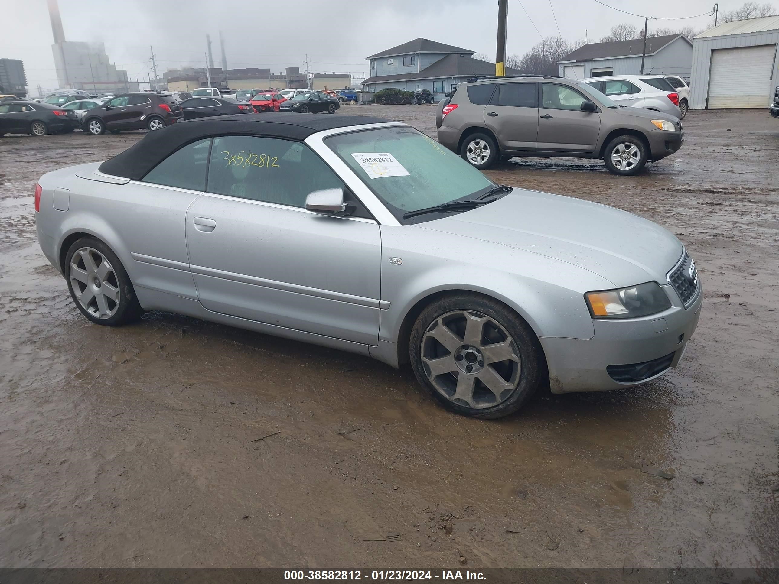 audi s4 2005 wuarl48h75k901431