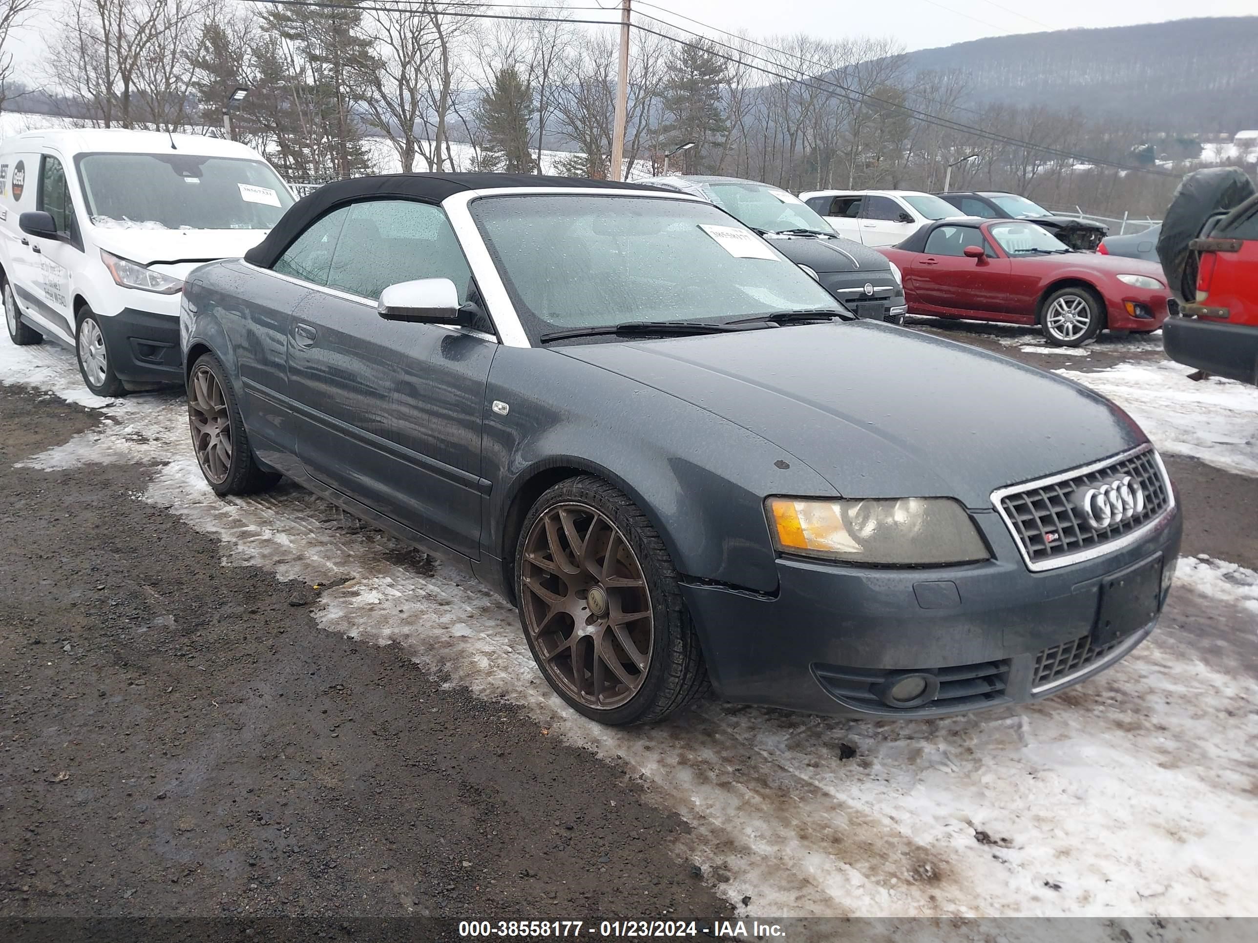 audi s4 2005 wuarl48hx5k900063